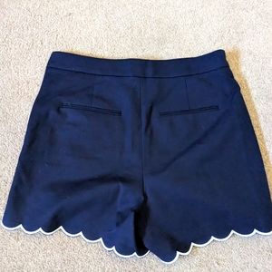 Ann Taylor Scalloped shorts